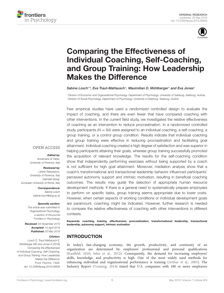 Essay on What Makes for an Effective Leader? 954 Words