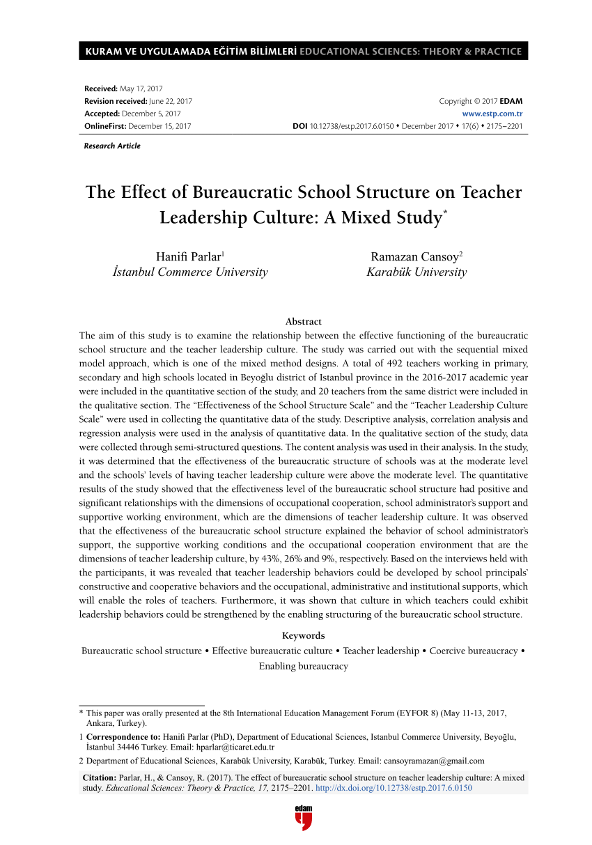 THE RELATIONSHIPS AMONG PRINCIPAL LEADERSHIP SCHOOL