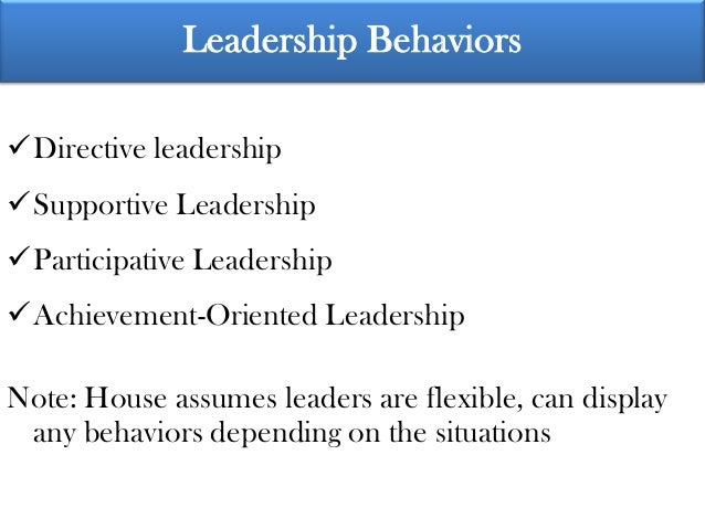 Analysis of Leadership Theories 1 Running Head ANALYSIS