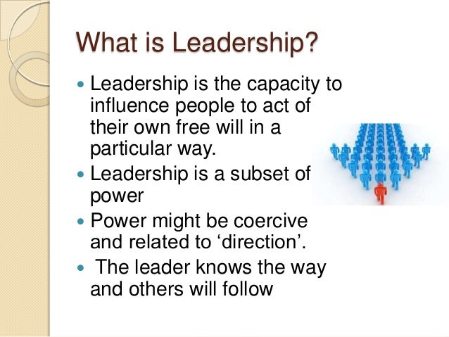 Leadership as an Influence Process Leadersdirect