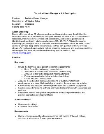 JOB DESCRIPTION- Activity Specialist