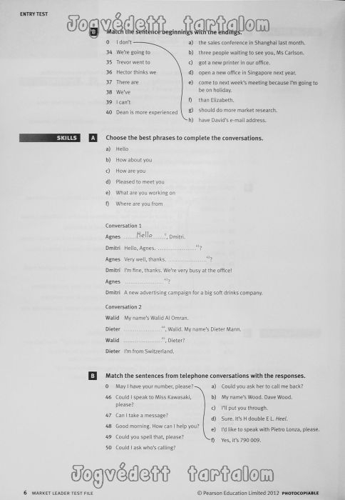 Market Leader 3rd Edition Homework Answer Key ktwit.net