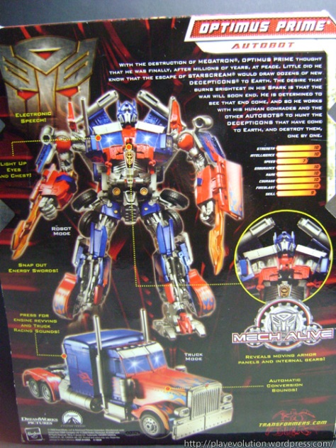 Transformers Revenge of the Fallen (toyline